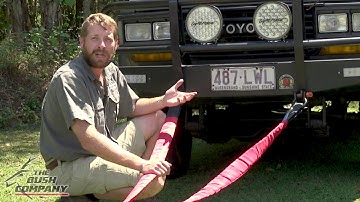 4WD Heavy Duty Recovery Bridle 121T 3m - The Bush Company