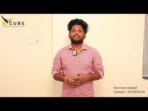 Python Full Stack Student review | V CUBE Software Solutions Pvt. Ltd. Kphb