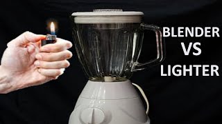 Experiment:Blender vs Lighter|| What will happen if i decide to blend a lighter.?!