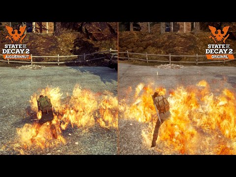 : Juggernaut Edition(Remastered graphics) vs State of Decay 2 | Comparison