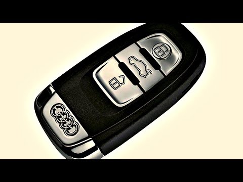 Как заменить батарейку в автомобильном ключе AUDI А3, А4, А5, А6, А7, A8, Q7, Q5, Q3