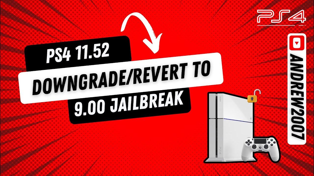 PS4 11.50 Downgrading To 9.00 YouTube
