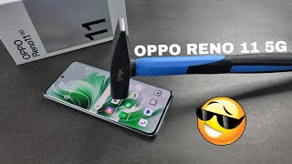 Oppo Reno 11 5G Screen Scratch & Glass AGC DT-Star2 Durability Test 🔨🛠️