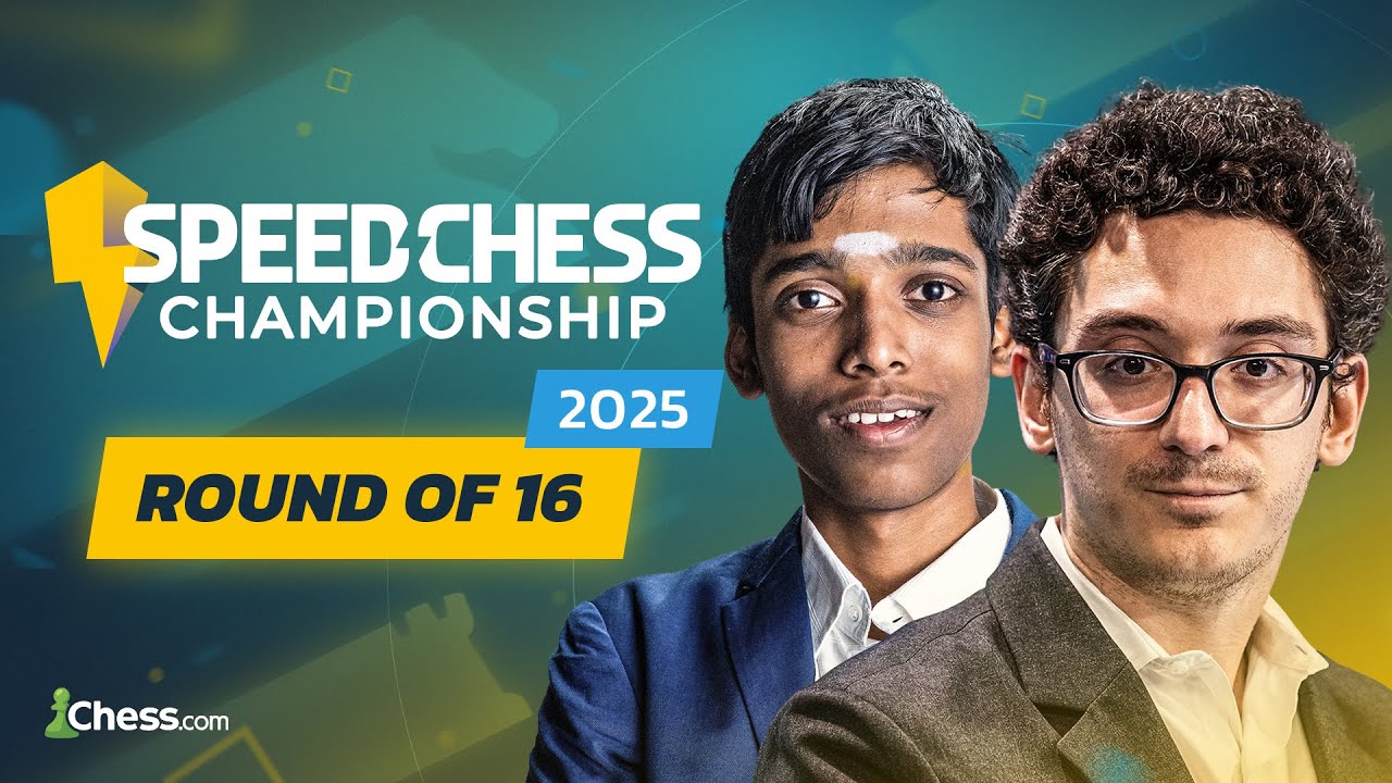 PRAGGNANANDHAA VS FABIANO CARUANA | Speed Chess Championship