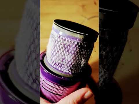 Забился фильтр от пылесоса Dyson. не беда!