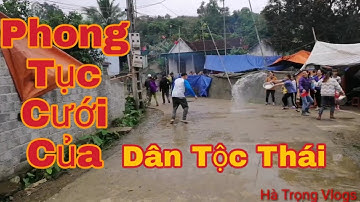 Phong Tục Đám Cưới Của Người Dân Tộc Thái Nghệ An Vui Như Thế Nào - Hà Trọng Vlogs