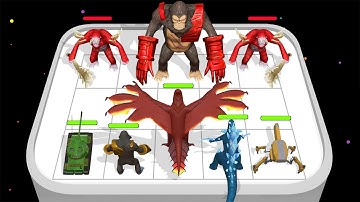 MERGE KAIJU KONG x GODZILLA - Monster Merge Battles (Part 01)