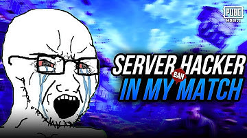 🔥SERVER HACKER🤬IN MY MATCH AND 🥶INSTANT☠️BAN@ZONE-y8r1#pubgmobile #gaming😂#shortsfeed