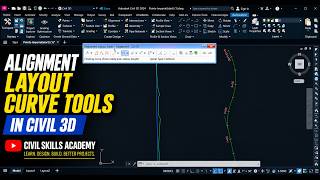 Alignment Layout Curve Tools in Civil 3D | Complete Guide