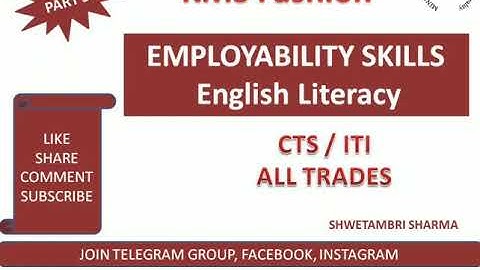 #cts2020 #cts2020 #employabilityskills Employability skills part 3 by Shwetambri Sharma