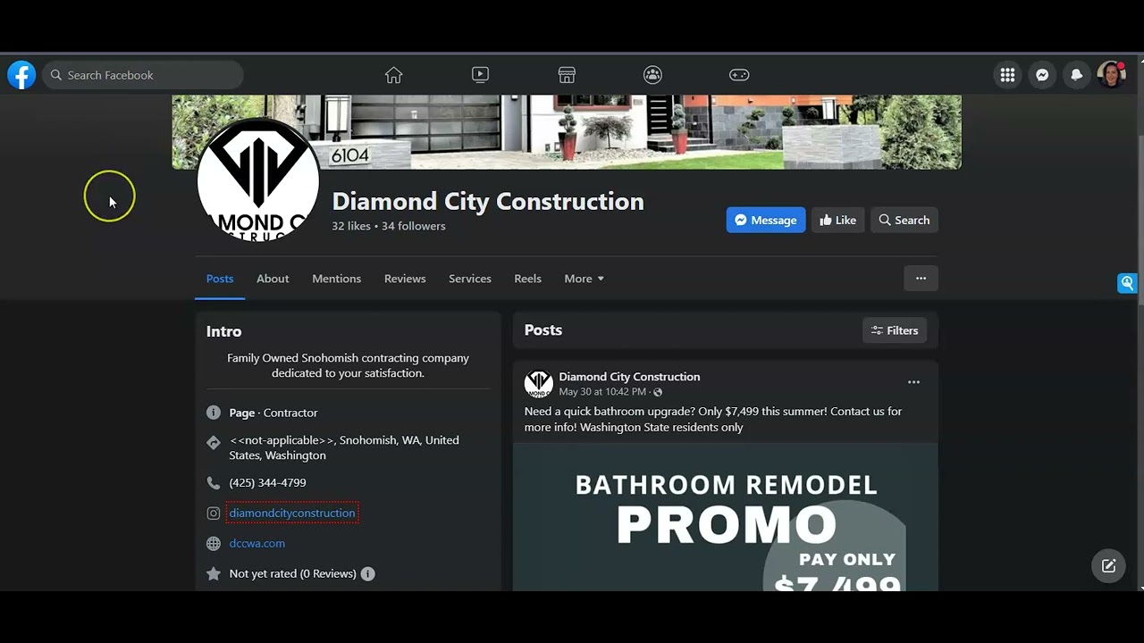 Diamond City Construction Remodeling Companies Snohomish WA YouTube
