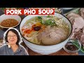 越南猪肉河粉汤   美味的肉汤，制作简单，很少材料