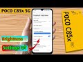 poco c85x brightness problem, poco c85x brightness issue fix, poco c85x brightness