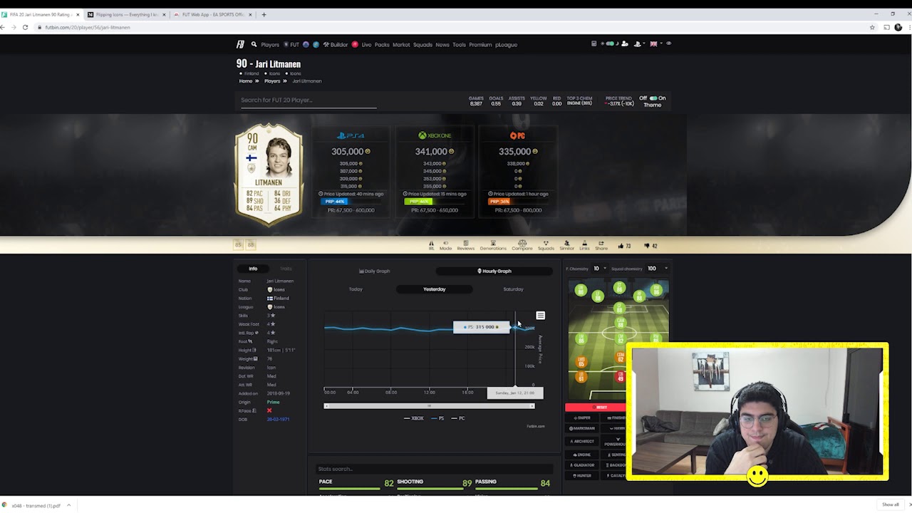 Live Icon Trading | FIFA 20