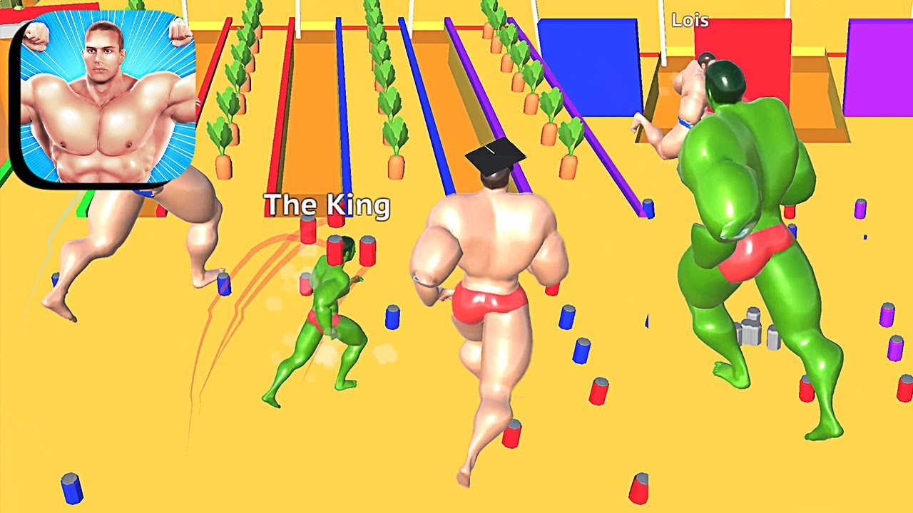 Muscle Race 3D ​- All Levels Gameplay Android,ios (Levels 8-10)