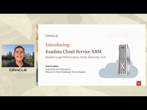 Oracle Announces Exadata Cloud Service X8M