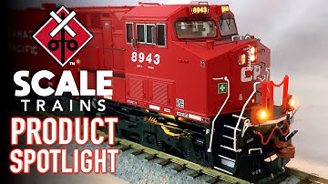 HO Scale ES44AC GEVO Scale Trains Rivet Counter Product Spotlight scaletrains.com