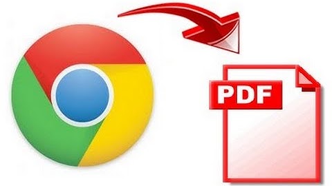 how to convert web to pdf using chrome