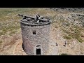 Заброшенная мельница возле Линдос, Родос. Mill near Lindos, Rhodes