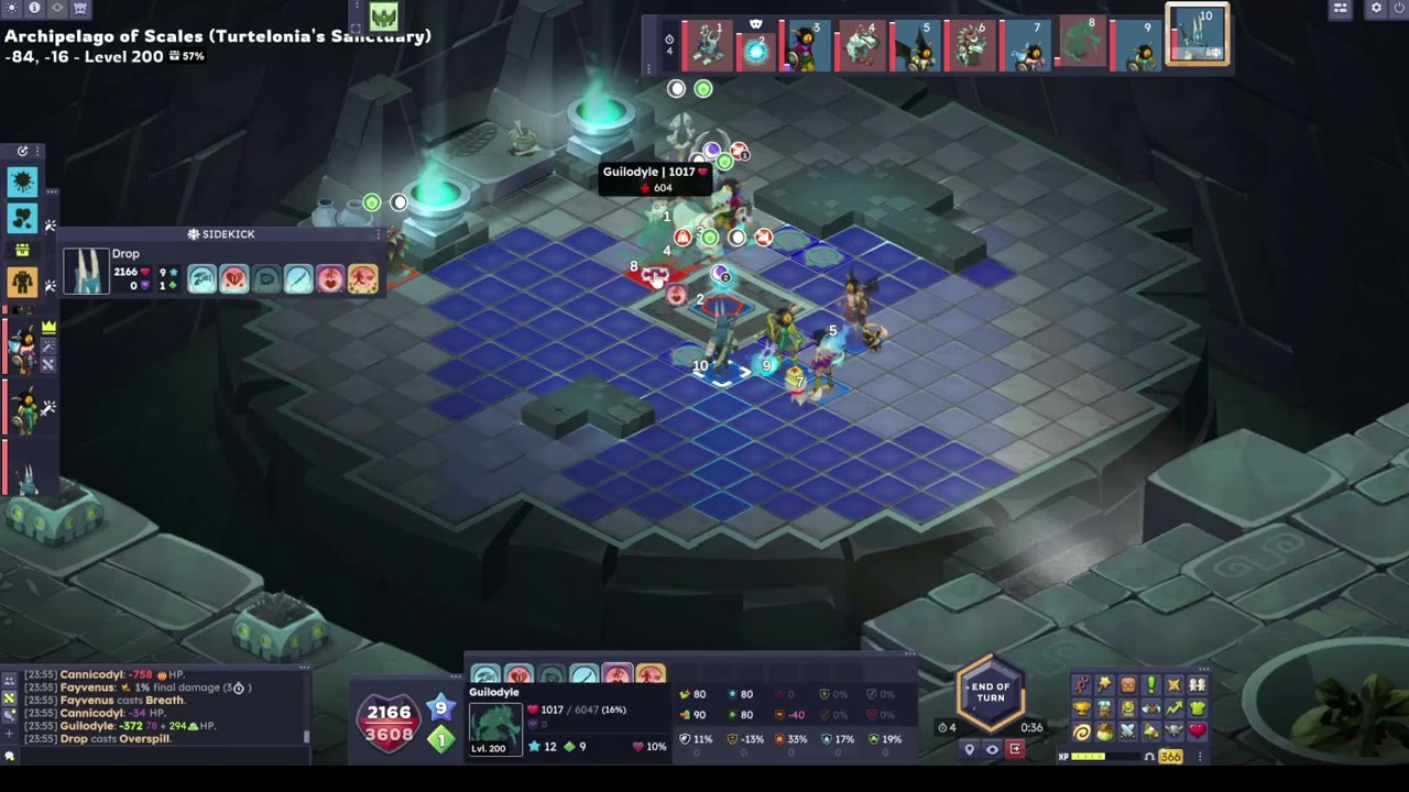 Dofus3 Turtelonia - Statue + Sidekick