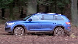 New Skoda Kodiaq 2022 | Light off-road driving (mud)