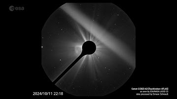 Comet C/2023 A3 Brightens SOHO’s Week