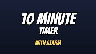 10 Minute Timer with Alarm – Countdown Timer