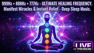 Deep Healing Frequencies | Brain Massage & Emotional Detox Sleep Music