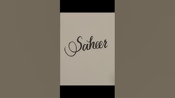 Learning with cut marker #shorts #writing #calligraphy