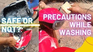 Ola electric scooter precautions while washing | scooter trunk | tips on scratch prevention & more