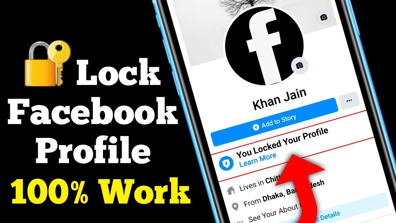 How To Lock Facebook Profile 2022 100 Work YouTube