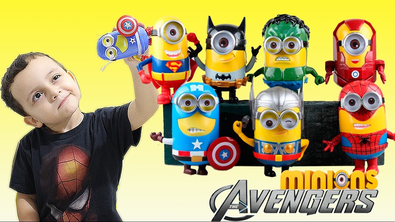 Minions, Spiderman, Angry Birds and Hulk - Snapback Hats de Méida