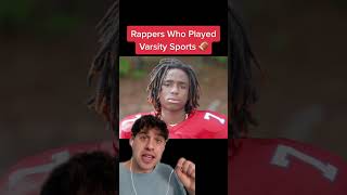 Rappers Who Played VARSITY Sports 🏈 | #shorts