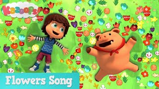 Kazoops! 🌺 Flowers Song | cartoon for kids