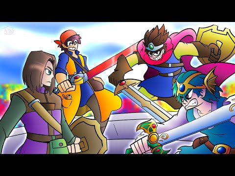 Who Would Canonically Win? Dragon Quest Hero Battle Royale | Fight Animation!