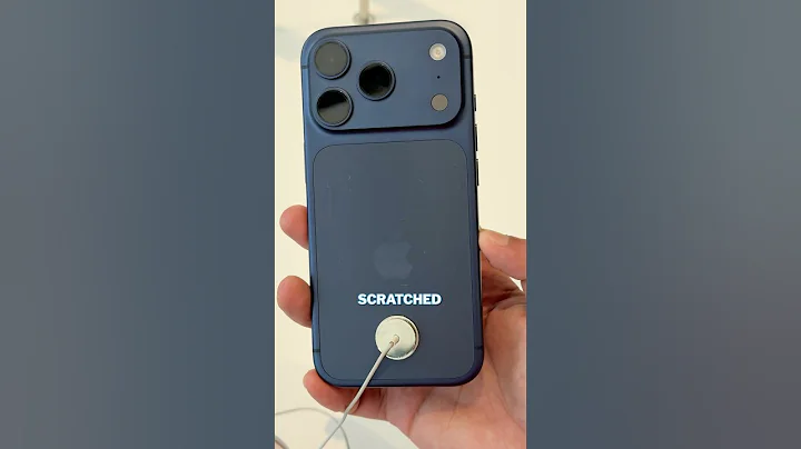 Apple iPhone 17 Pro: SCRATCH PROBLEMS!