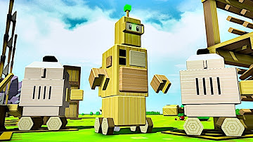 I Built a Bigger Robot to Rule Over My Smaller Robots - Autonauts