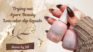 Dip Powder Nails/low odor Liquids/new product review/decals
