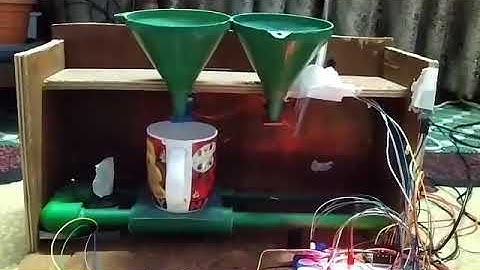 AUTOMATIC BLUETOOTH CONTROLLED ARDUINO COFFEE MACHINE/ COFFEE MAKER with arduino code