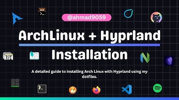 Archlinux and Hyprland Installation Using My dotfiles