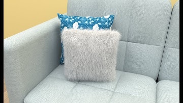 How to make pillow in SketchUp using clothworks