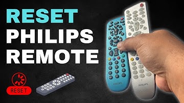 How to Troubleshoot and Reset a Philips Universal Remote Control