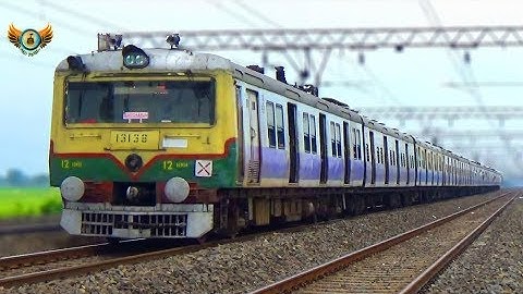 Bardhaman -Howrah Main Line and chord line multiple EMU train
