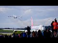 Antonov AN-225 Mriya UR-82060 arriving and departing Prestwick Airport