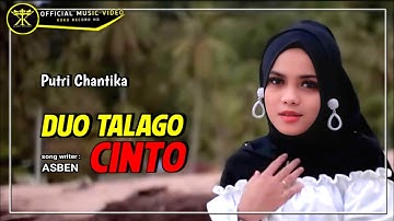 Dendang Minang - DUO TALAGO CINTO - Putri Chantika (Official Music Video )