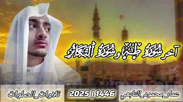 صلاة العشاء|تلاوة من آخر سورة طه وسورة التكاثر|عمار محمود التابعي