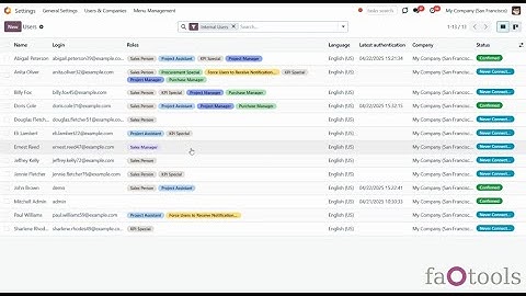 Odoo Security User Roles v18 by faOtools overview