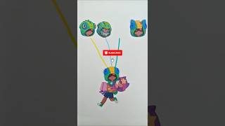 Only 1% Can Find the Real Leon! 🤯 | Brawl Stars #shorts #artandcraft #art