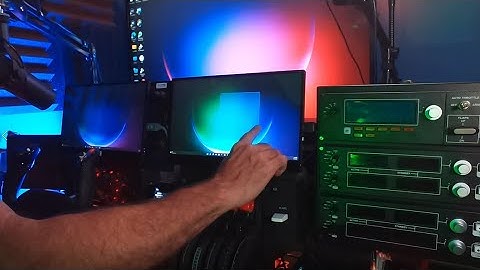 Setup For External Touchscreen Monitors for  MSFS | X Plane | Air Manager | G-1000 | Windows 10/11