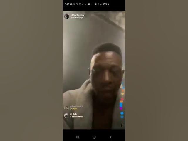 LIL BOOSIE GOES ON IG LIVE 2 FINDS OUT ONE OF HIS TWERKING FOLLOWERS HAS A SURPRISE 4 HIM 😳